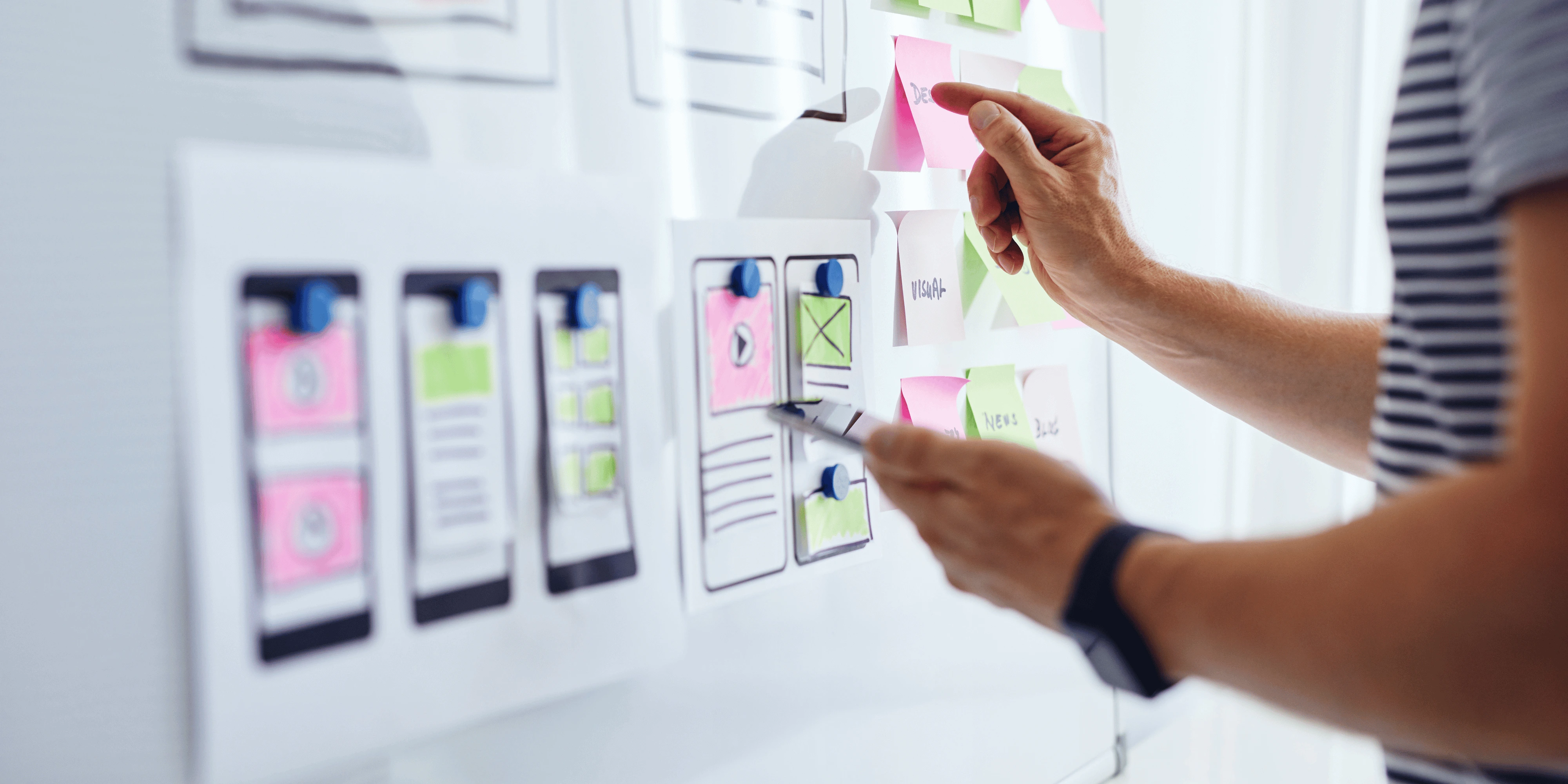 Webapplicatie hero banner